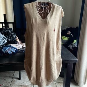 Ralph Lauren Big and Tall sweater vest Polo
